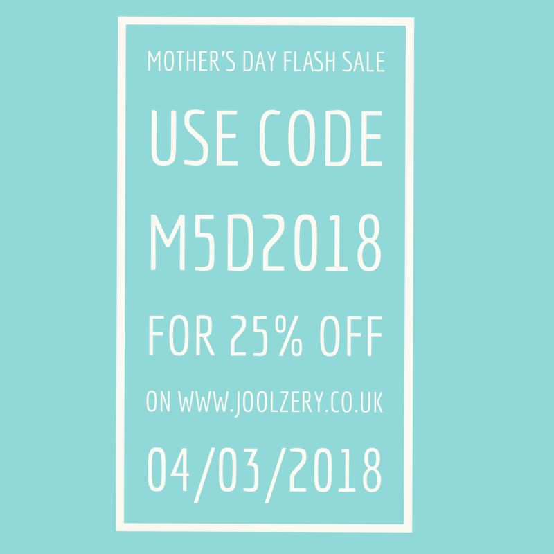 2018 Mother's Day Flash Sale Voucher Code